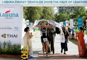 Phuket_Finish_byColinDunjohn The Laguna Phuket Triathlon is now the Ironman 70.3 Asia-Pacific Championship. Photo: Colin Dunjohn