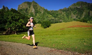 2009 XTERRA Trial Run World Championship Fuhr is now a competitive trail runner. Photo: Xterra
