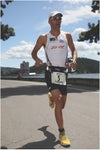While Larsen was retired from professional racing, he continued to compete in triathlons. While Larsen was retired from professional racing, he continued to compete in triathlons.