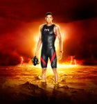 Andy Potts sports the new Sayonara from TYR.