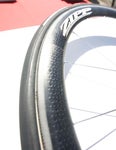 The Zipp 303 is now more triathlon friendly. Photo by Jay Prasuhn. The Zipp 303 is now more triathlon friendly. Photo by Jay Prasuhn.
