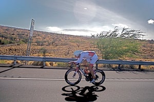 Sindballe battling the wind in Hawaii 2008