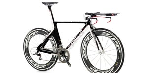 The Focus Izalco Chrono, complete with Zipp 808 clinchers, a 3T cockpit and a SRAM Red groupset, retails at $8,300.