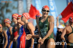 Moffatt held the ITU WCS lead through most of 2010. Photo: Delly Carr/Triathlon.org