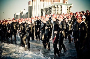 Even Ironman distance races feature several athletes into their 60s, 70s and 80s. Photo: Clarke Rodgers Even Ironman distance races feature several athletes into their 60s, 70s and 80s. Photo: Clarke Rodgers