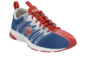 Carfrae and O’Donnell will both run in a pair of the brand new K-Ruuz running flats from K-Swiss.