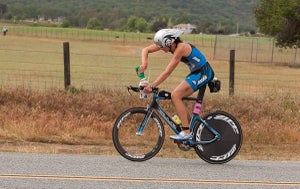 The calories you take in both before the race and during the race will affect your race outcome at Wildflower. Photo: Kurt Hoy