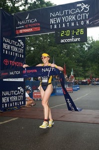 4X6B8122 Rebeccah Wassner has experience winning races in the Lifetime Fitness Triathlon Series.