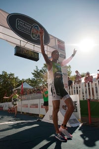 LTF10-22 Matt Reed won the 2010 Lifetime Fitness Triathlon. Photo: Paul Phillips