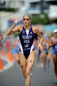 Laurabennett Bennett has returned to ITU racing after briefly racing the half-Ironman distance. Photo: Triathlon.org
