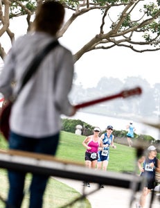 The inaugural TriRock race took place in San Diego. 