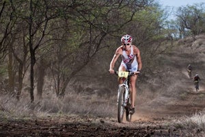 MikeAdrian_0034 Dibens podiumed in both races. Photo: Mike Adrian/XTERRA Photos