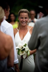 wedding_4 Both McKenzie and Balding are professional triathletes. Photo: Larry Rosa