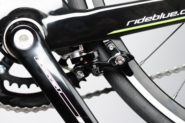 blue triathlon bikes