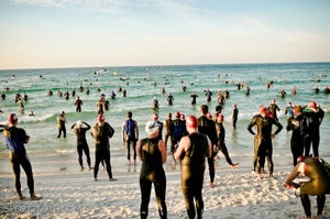 Despite concerns earlier in the year about the oil spill affecting the race, the water is clear and the event will continue as planned. Photo: Clarke Rodgers