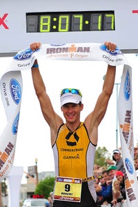 Timo Bracht wins Ironman AZ 2010 Bracht's win was highlighted by a 2:48:59 marathon. Photo: Rich Cruse