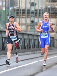 ParatriBudapest_h Several of the sport's top starts are backing the paratriathlon program. Photo: Triathlon.org