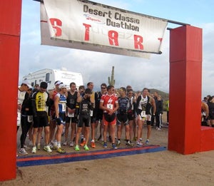IMG_2978.JPG The pro field gets ready to start the day at the Desert Classic Duathlon.