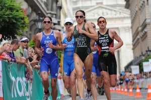 moffattitu All four of the women pictured here are a part of the gold group. Photo: Delly Carr/Triathlon.org