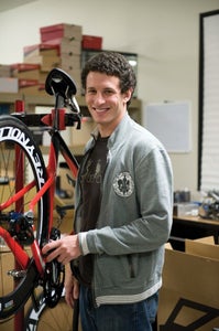 Aaron used to live in Boulder, Colo. where he used to work the professional triathletes.