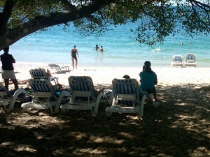 Dealing with a few extra critters is a small price to pay for the beauty of this race site.