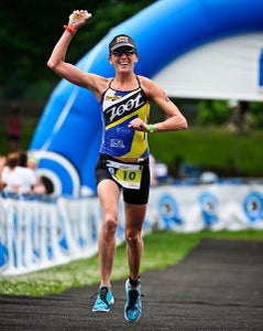 williamsonrev3 Williamson finished second against a tough field at the 2010 Rev3 Quassy Triathlon. Photo: Nils Nilsen