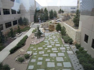 Outside Garmin headquarters.