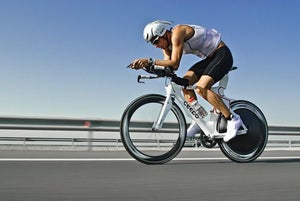 Bockel will ride this year's Abu Dhabi International Triathlon on a new bike. Photo: Nils Nilsen