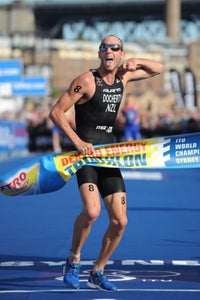 Bevan Docherty photo by triathlon.org and Delly Carr