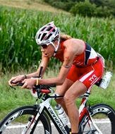 Chrissie working hard