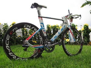 Dirk Bockel's Blue Triad SL.