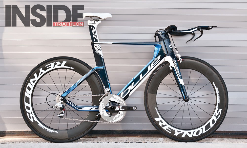 Blue 2025 tri bike