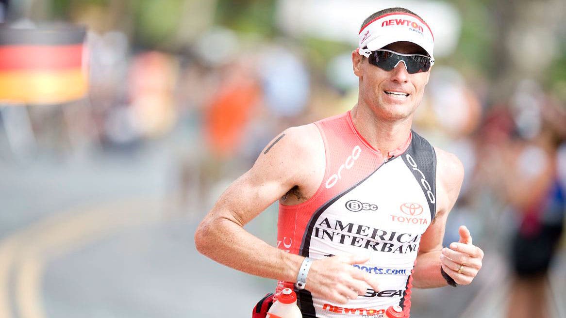 Craig Alexander at the 2010 Ironman World Championship.
