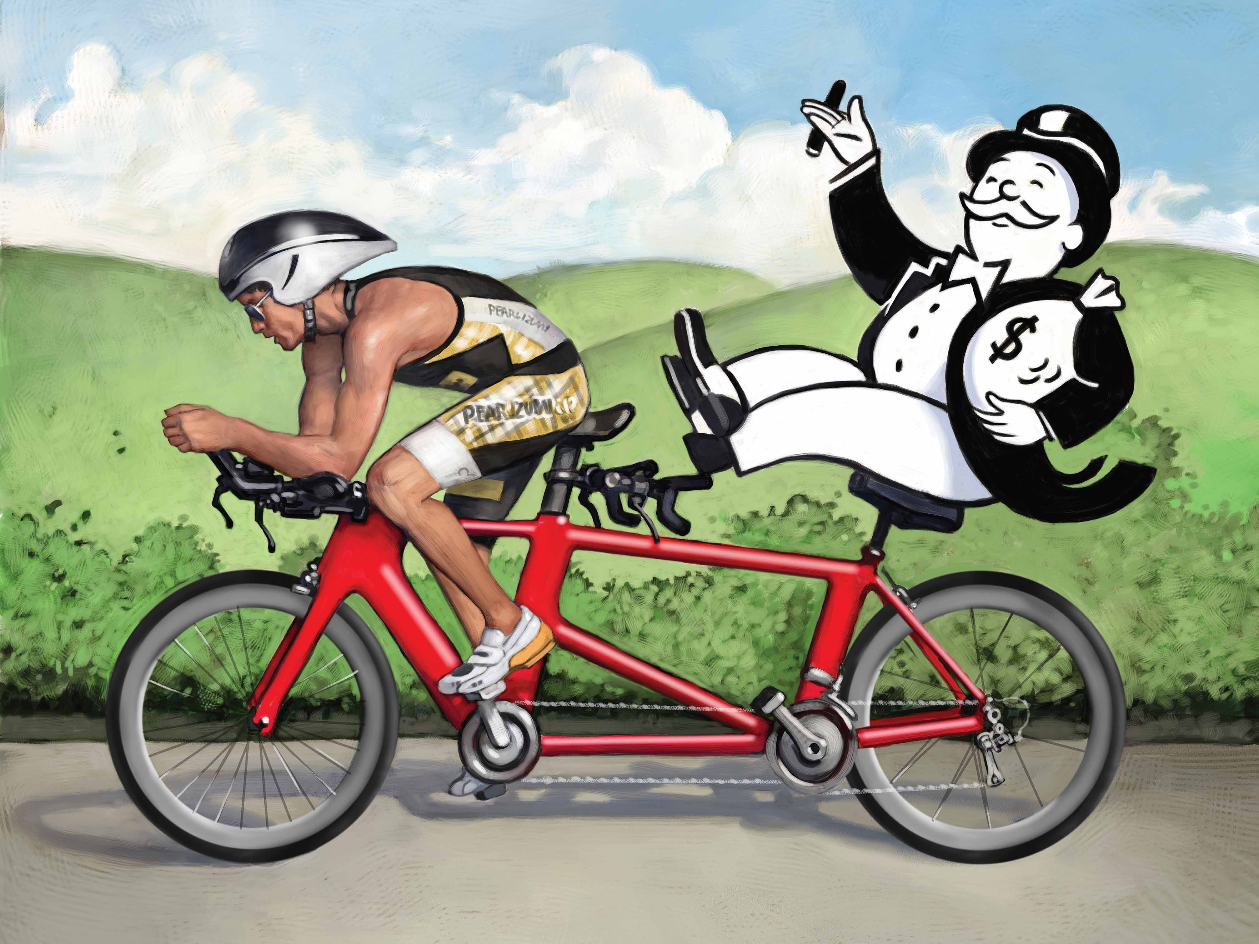 This "Triathlife" column originally appeared in the May issue of Triathlete magazine. Illustration by Matt Collins. 