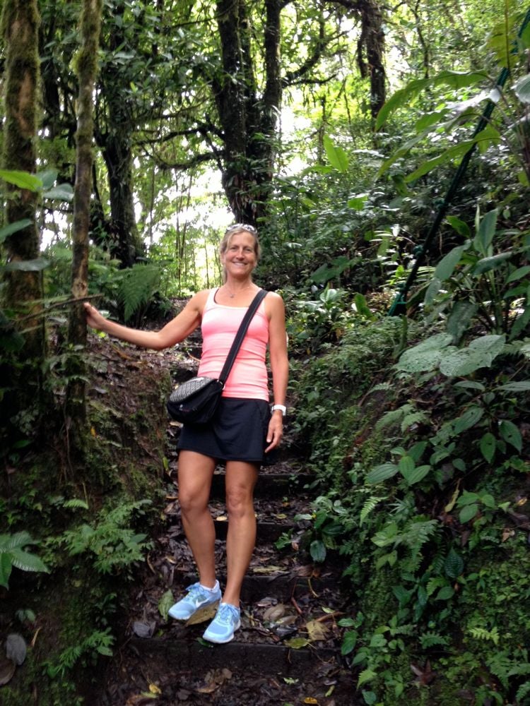 Hiking in Monteverde's Cloud Forest Reserve.
