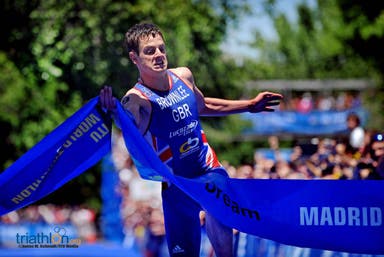 Jonathan Brownlee Dominates In Madrid 2013