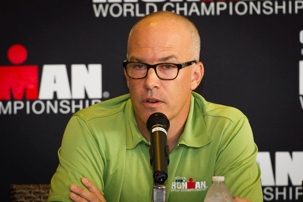 Messick at the 2013 Ironman World Championship. Photo: John David Becker