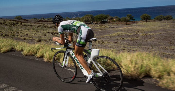 Linsey Corbin (born February 16, 1981) is an American triathlete who races primarily in non-drafting, long-distance events. In 2011, she took third place at the Ironman 70.3 World Championship.[2] An Ironman Triathlon is one of a series of long-distance triathlon races organized by the World Triathlon Corporation (WTC) consisting of a 2.4-mile (3.86 km) swim, a 112-mile (180.25 km) bicycle ride and a marathon 26.2-mile (42.2 km) run, raced in that order and without a break. Most Ironman events have a strict time limit of 17 hours to complete the race, where the Ironman race starts at 7:00 AM, the mandatory swim cut off for the 2.4-mile (3.9 km) swim is 2 hours 20 minutes, the bike cut off time is 5:30 PM, and all finishers must complete their marathon by midnight. The name Ironman Triathlon refers to both the original Ironman triathlon and the annual Ironman World Championship. Also called Ironman Kailua-Kona, the world championships of the event, held annually in Hawaii since 1978 (with an additional race in 1982), are now preceded by a series of qualifying events. Ironman Triathlon became known for its grueling length, harsh race conditions, and television coverage.