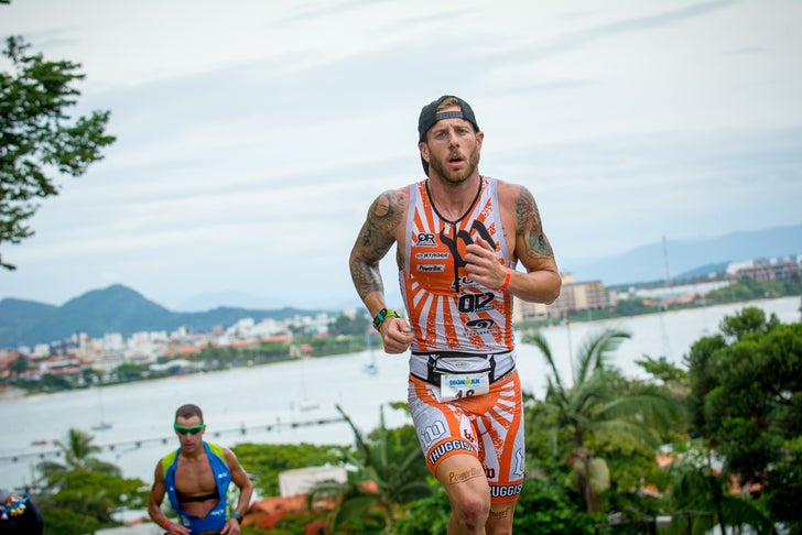 Florianopolis Santa Catarina Brazil May Unidentified Competitor Races  Ironman Triathlon – Stock Editorial Photo © YAY_Images #617182588