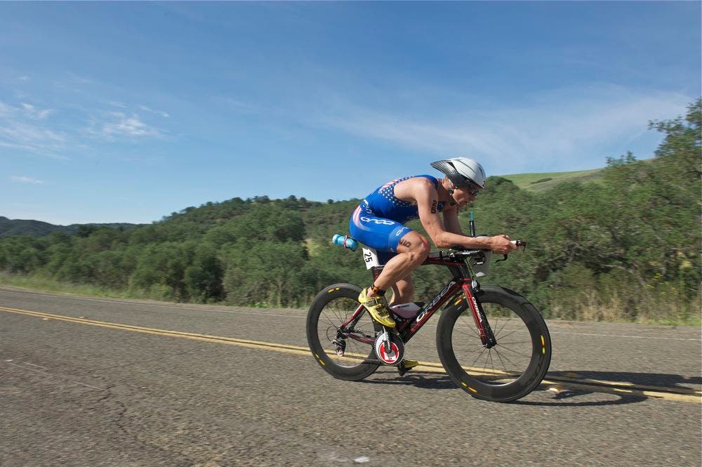 Starykowicz says he has one card to play in a race, so he kept driving despite his seatpost problem. Photo: Aaron Hersh