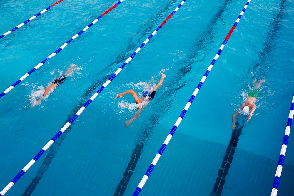 One-Hour Workout: Strong-Steady Swim Set – Triathlete
