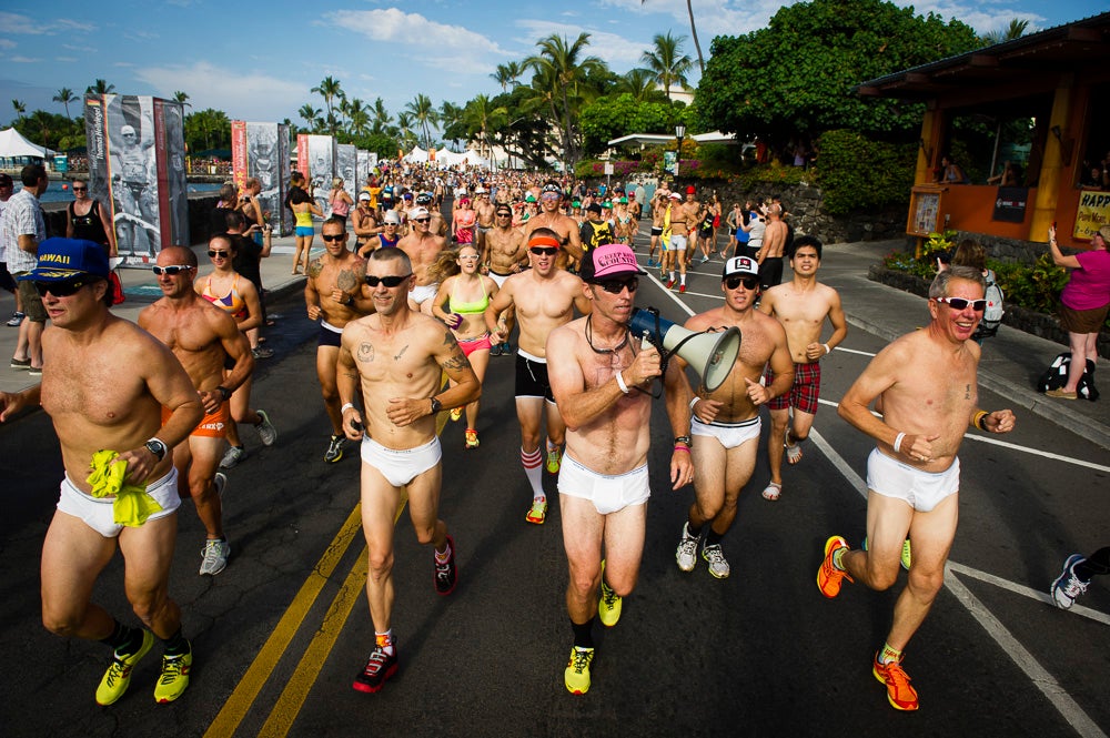 Kona Underpants Run Organizers Going For World Record Triathlete