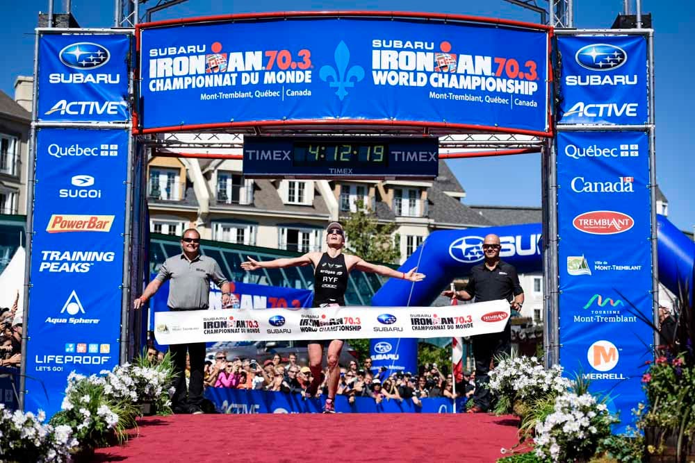 2014 Ironman 70.3 world champion Daniela Ryf.