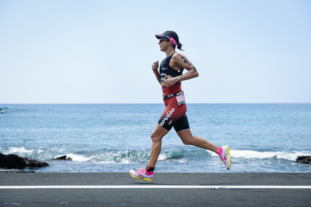 Joyce finished third to Mirinda Carfrae and Daniela Ryf in Kona last year. Photo: John David Becker