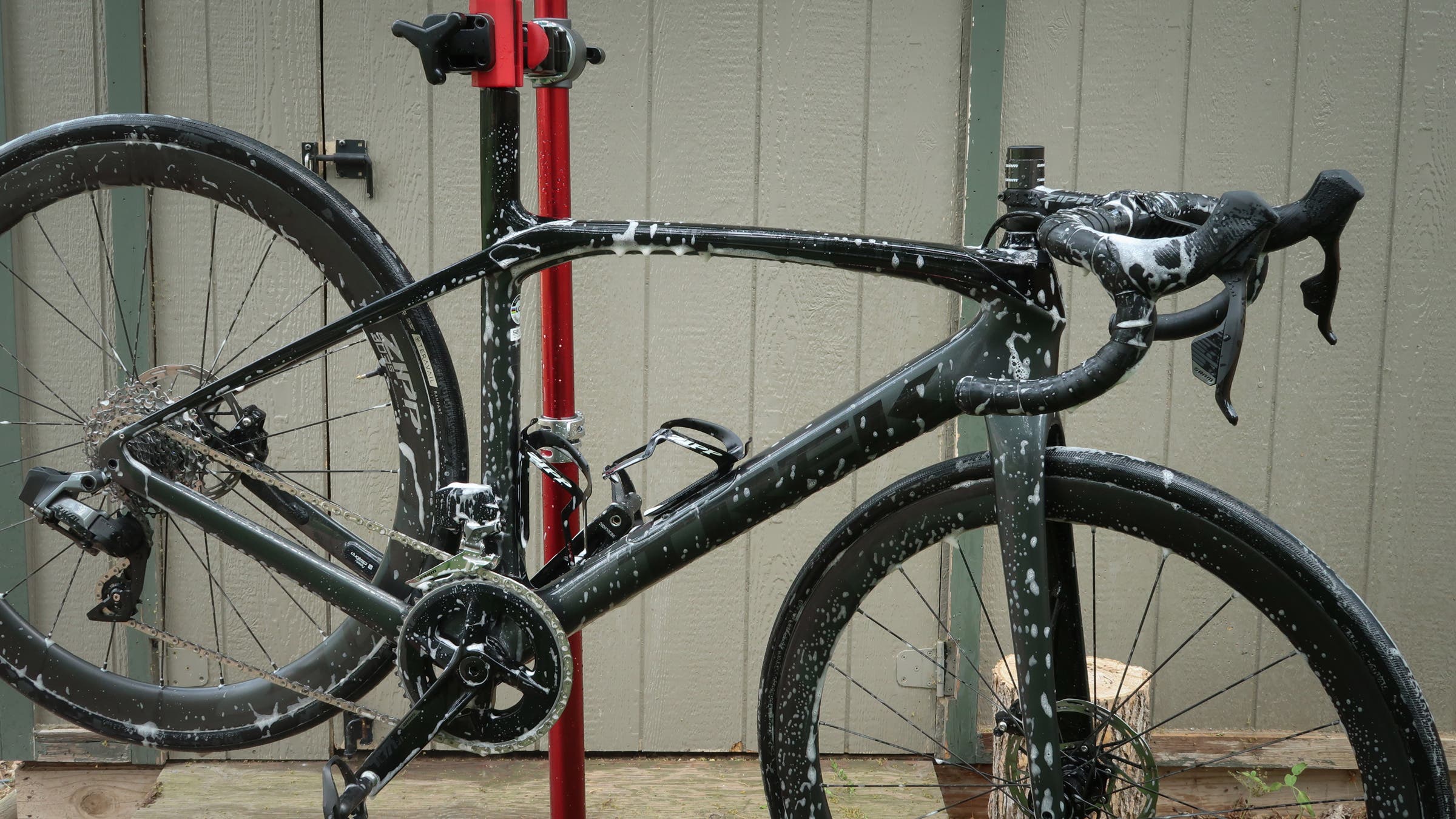 How to tune-up a bike: Before starting on the tune-up, clean your bike and get it ready for proper maintenance.