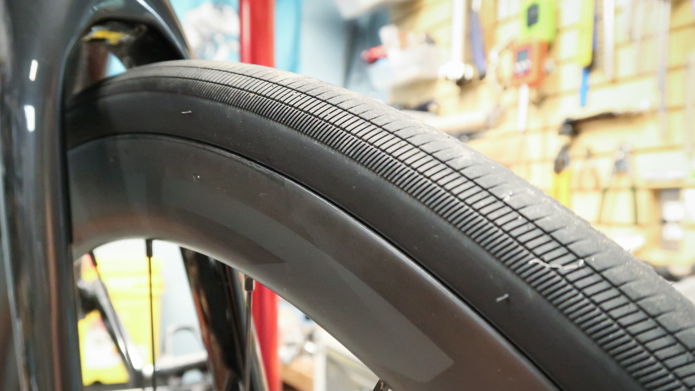 When doing a bike tune-up, start with the wheels and tires.