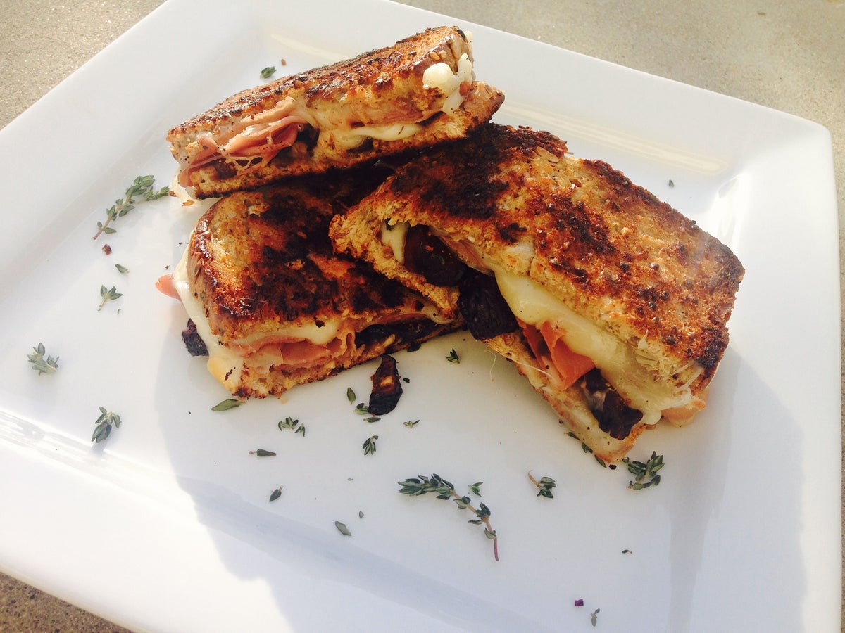 Recipe of the Week Fig And Prosciutto Grilled Cheese Triathlete