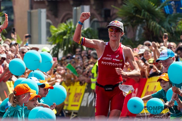 Ryf won the Ironman European Championship in July. Photo: Paul Phillips/Competitive Image/@Compimagephoto