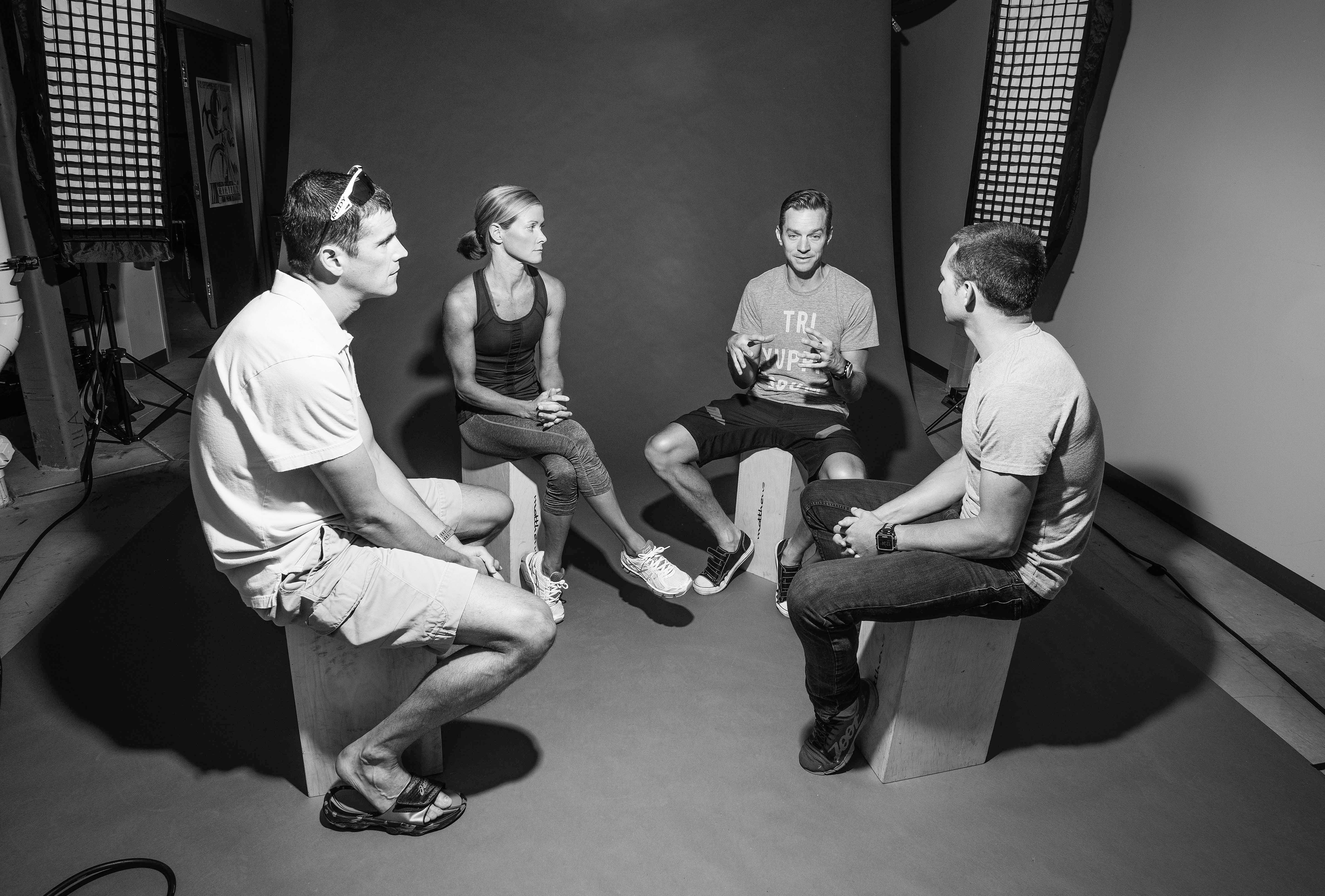 Andy Potts, Liz Lyles, Tim DeBoom and Ben Hoffman. Photo: John David Becker