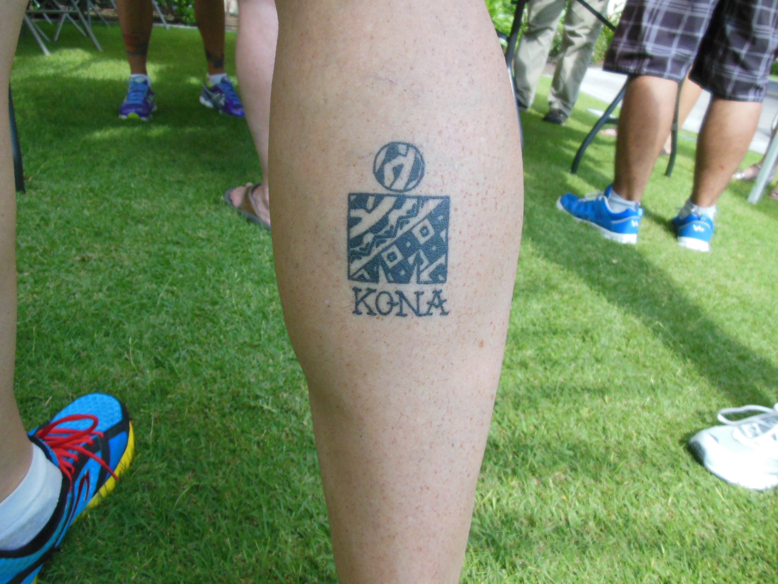 half ironman triathlon tattoo
